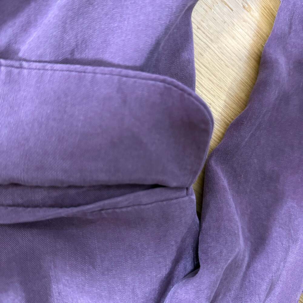 3/$20 Anthropologie Elevenses Blazer Jacket Open Front Purple women’s size 4 - Picture 9 of 11
